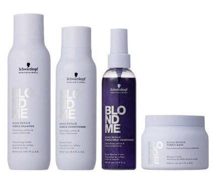 Schwarzkopf BlondMe Bond Repair Purple Pakket