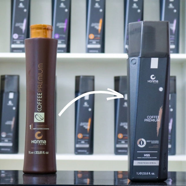 Honma Tokyo Coffee Premium Keratine Set 3x 1000 ml (new bottle)