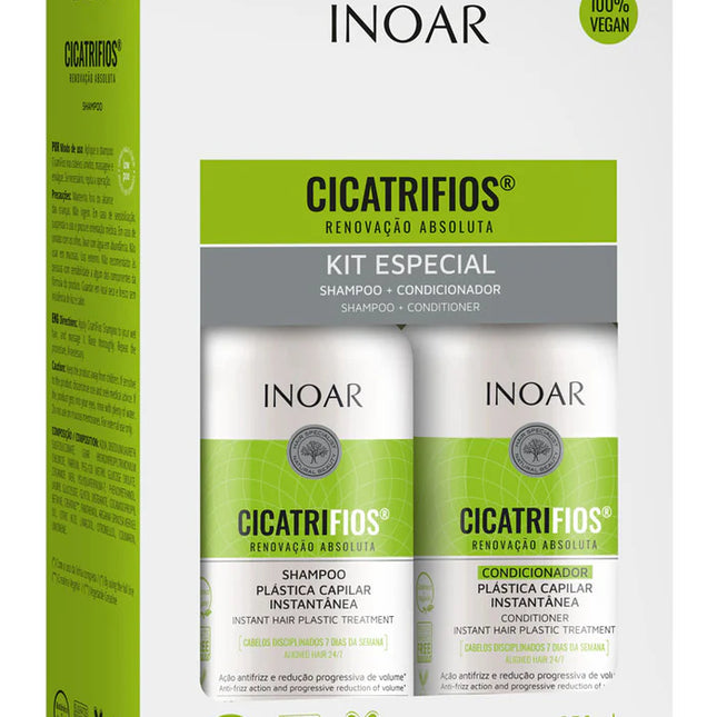 Inoar Cicatrifios Set Shampoo en Conditioner 2x 250 ML