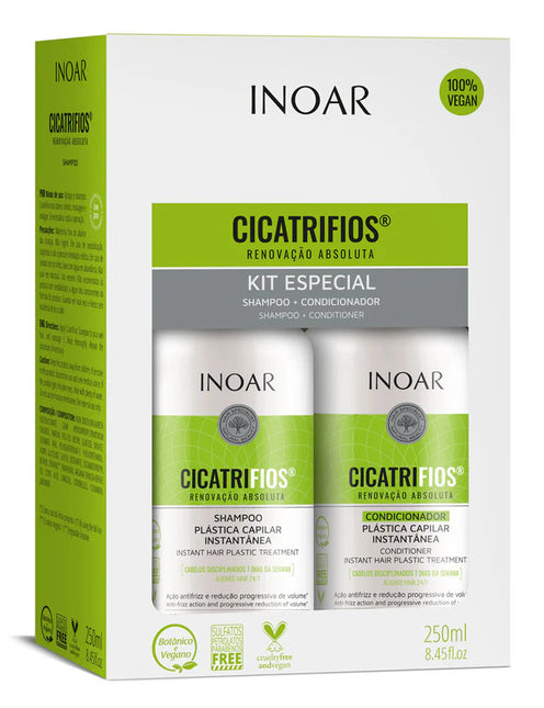 Inoar Cicatrifios Set Shampoo en Conditioner 2x 250 ML