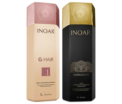 INOAR G.HAIR/Moroccan Keratine Behandeling Kit 2x1000ml