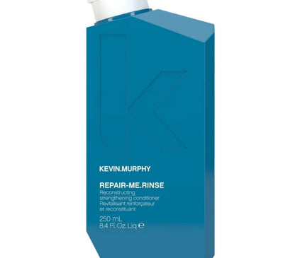 Alles wat je wilt weten over Kevin Murphy Repair-Me.Rinse Conditioner-250ml Kevin Murphy Repair-Me.Rinse Conditioner is een herstellende conditioner speciaal voor beschadigd of breekbaar haar. Deze rijke crème maakt je lokken weer zacht, sterk en glanzend. Dankzij krachtige ingrediënten zoals sheaboter, aloë vera en zijde-aminozuren krijgt je haar een flinke boost van voeding en herstel. Ideaal als je veel föhnt, stijlt, verft of gewoon wat extra liefde nodig hebt voor je lokken. flaka.be