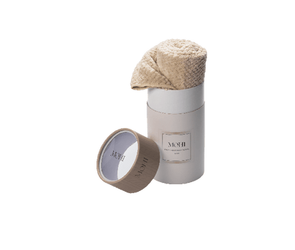 Mohi Microfiber Hair Towel Beige