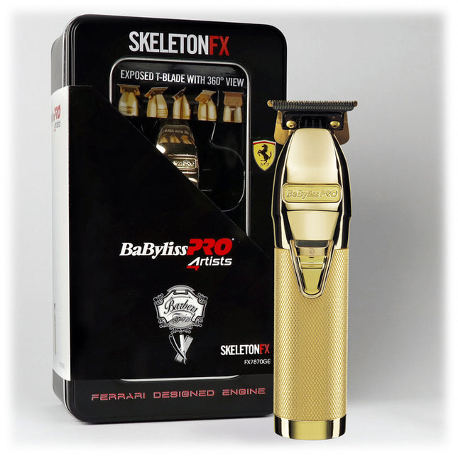 Babyliss Pro 4artists SkeletonFX Trimmer Goud FX7870GE