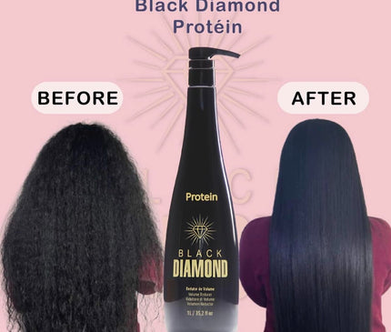 Black Diamond Proteïne Behandeling 1000ml &amp; Onderhoudskit Sweet professionele