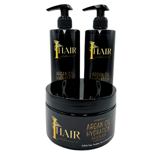 Hydration Argan Oil Shampoo, Conditioner & Mask 300ML