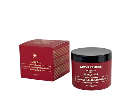 King’s Armour Marquess Classic Pomade N°03 – Super High Hold & High Shine Finish