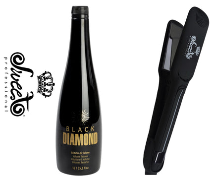 Black Diamond Proteïne Behandeling 1000ml & Sweet Professionele Stijltang