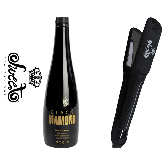Black Diamond Proteïne Behandeling 1000ml & Sweet Professionele Stijltang