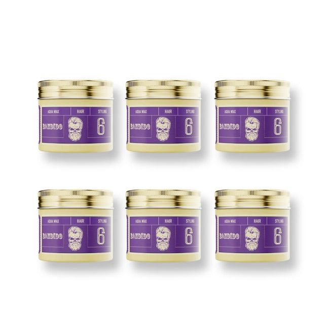Bandido Aqua Wax Medium 6 Pack 6 stuks