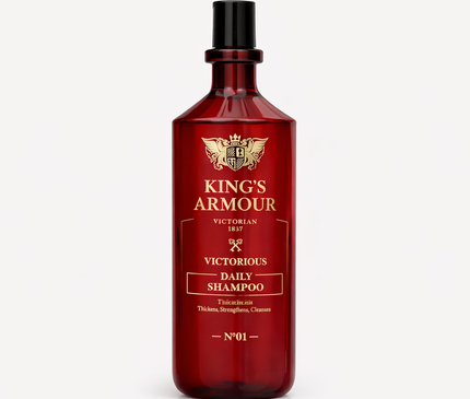 King’s Armour Victorious Daily Shampoo N°01 – Biotine & Versterkende Formule
