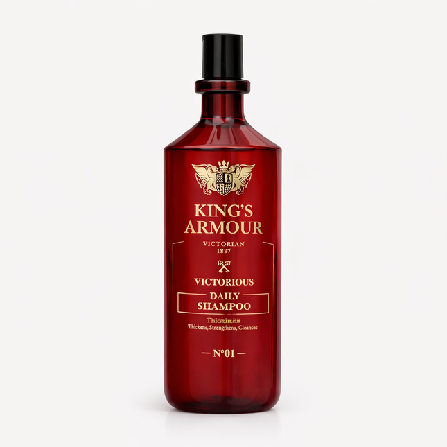 King’s Armour Victorious Daily Shampoo N°01 – Biotine & Versterkende Formule
