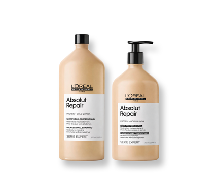 L'Oréal Professionnel SE Absolut Repair Gold Shampoo & Conditioner 1500ml+750ml
