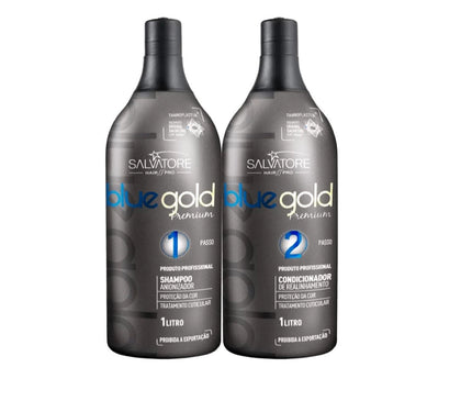 Salvatore Blue Gold Premium KIT 2x1000ml keratin treatment