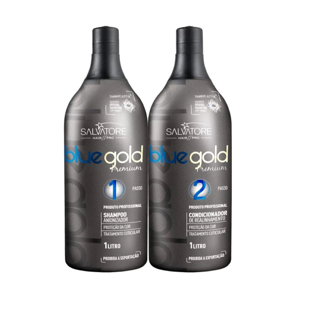 Salvatore Blue Gold Premium KIT 2x1000ml keratin treatment