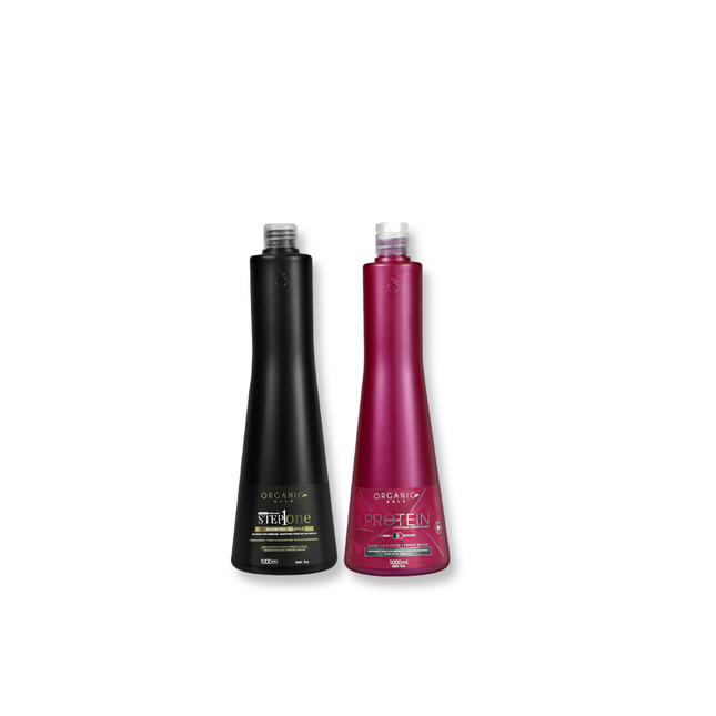 Organic Gold Diamond Protein Salon Behandeling Set – 2 x 1000 ml