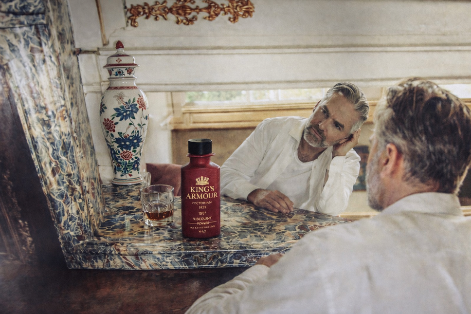 King’s Armour Royal Daily Grooming Set – Shampoo + Beard Oil + Pomade