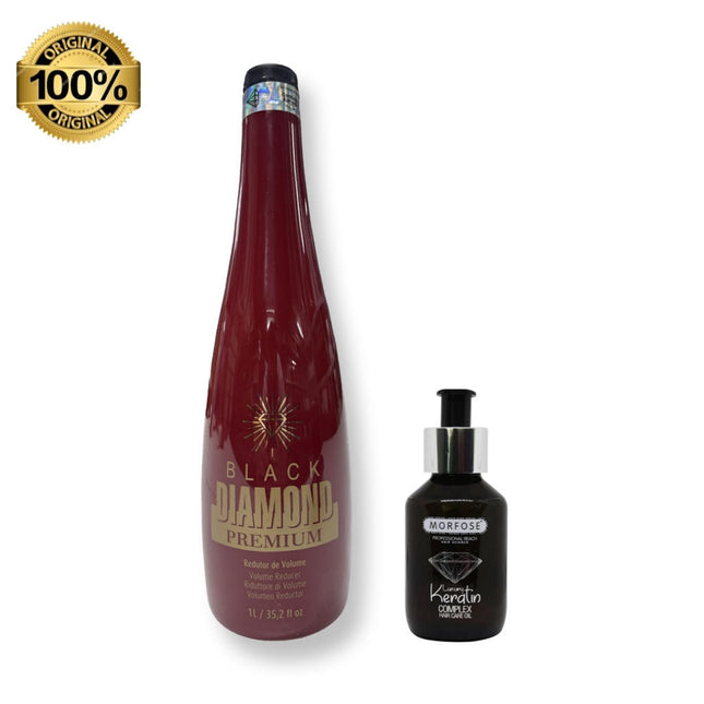 Black Diamond Premium 1000 ml & Keratine Olie - 100 ml