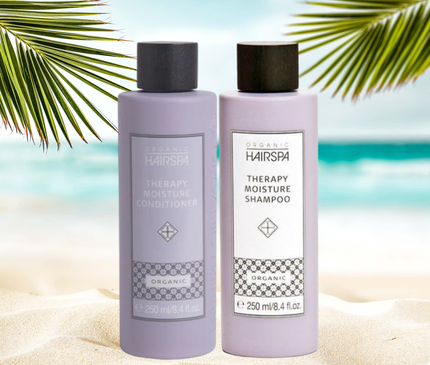 Therapy Moisture Conditioner 250ml – Organic Hairspa & Organic Hairspa Therapy Moisture Shampoo 250
