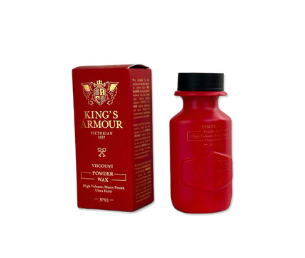 King's Armour Viscount Powder Wax 20 g | Hair Powder | Matte Styling Powder | Powder Wax for Hair Styling | Hair Styling Powder Wax | No Gluing | High Volume, Matte Finish, Ultra Hold