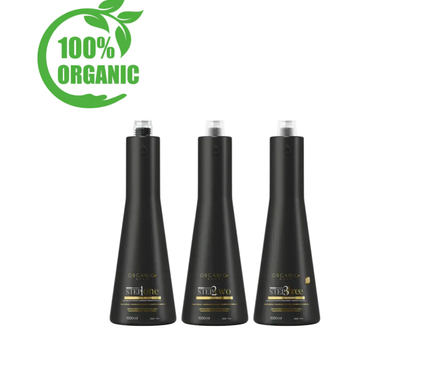 Organic Gold Keratine Behandeling Kit 3x1000ml