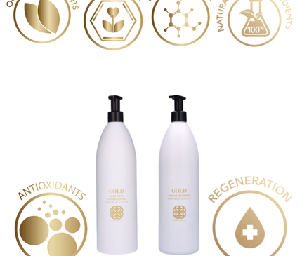 Gold Haircare Dream Shampoo &amp; Gold Come True Conditioner 2x 1000 ML