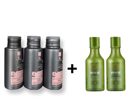 Honma Tokyo Coffee Premium Keratine Behandeling &amp; Argan Oil Kit