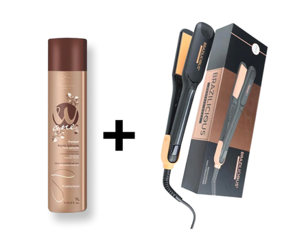 FLOVACTIVE W. ONE NANO PROTEIN 1000 ml + Gratis Stijltang Brazilicious 250 / °