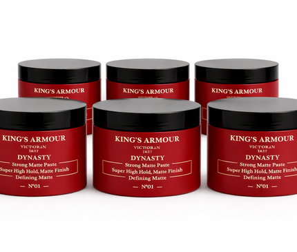 King’s Armour Dynasty Strong Matte Paste No.01 – 6-Pack Voordeelverpakking