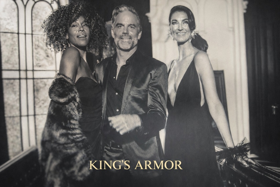 King’s Armour Royal Daily Grooming Set – Shampoo + Beard Oil + Pomade