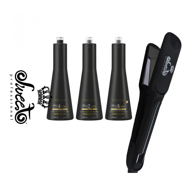 Organic Gold Keratine Behandeling Kit 3x1000ml &