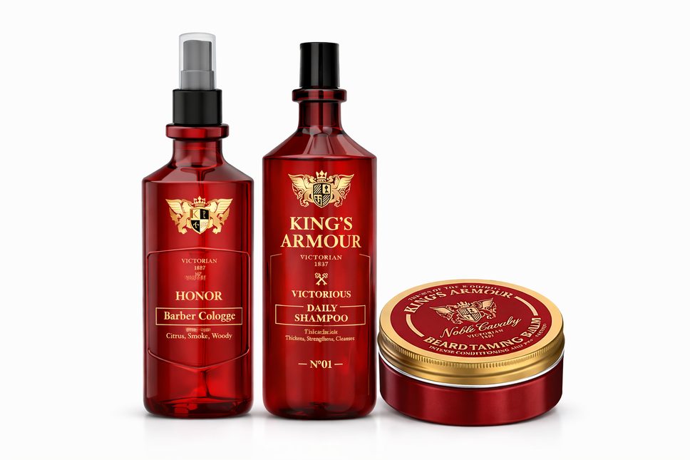 King’s Armour Royal Barber Prestige Set