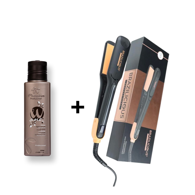 FLOVACTIVE W. ONE NANO PROTEIN 120 ML + Stijltang Brazilicious 250/°