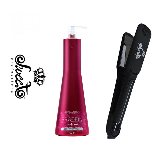 Organic Gold The Gloss Anti Frizz Protein Diamond 1000ml