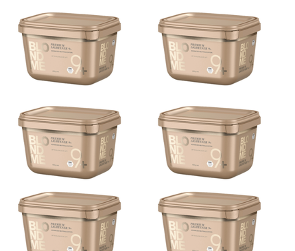 6x Schwarzkopf Professional Blond Me Premium Lift 9+ 450gr